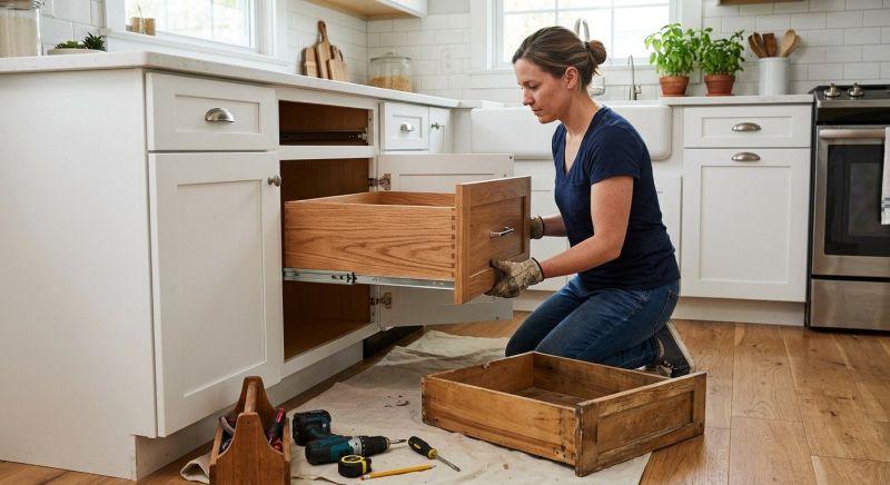 Cabinet Drawer Remodeling in Cincinnati, OH