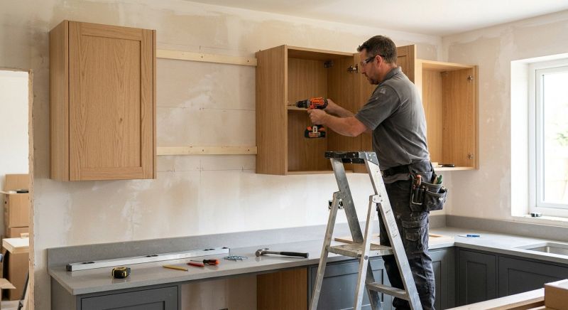 Rustic Cabinets Installation in Carmel, IN