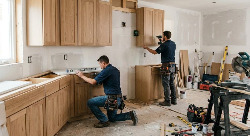 Wood Cabinet Installation in Kokomo, IN