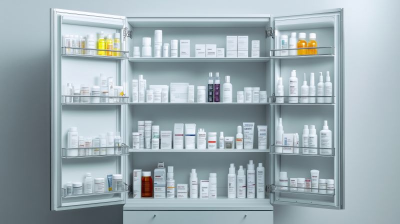 Keep toiletries organized and easily accessible